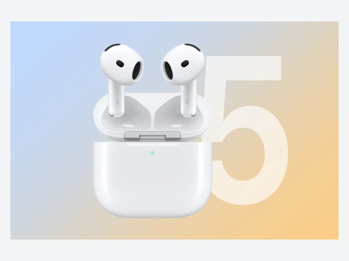 Imagen conceptual suministrada de los posibles AirPods 5