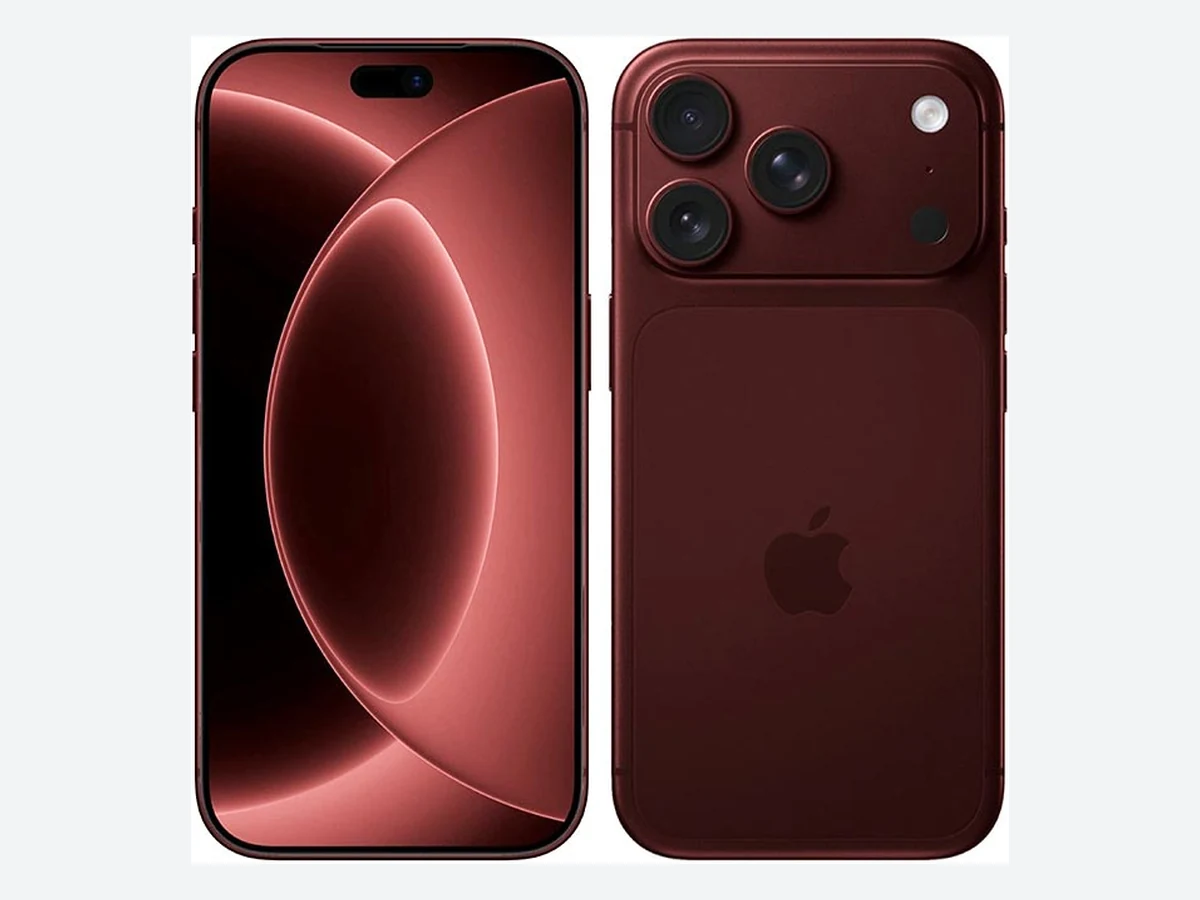 Render conceptual suministrado del posible iPhone 18 Pro Max